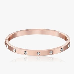 Kate Spade Rose Gold Bracelet with Crystals